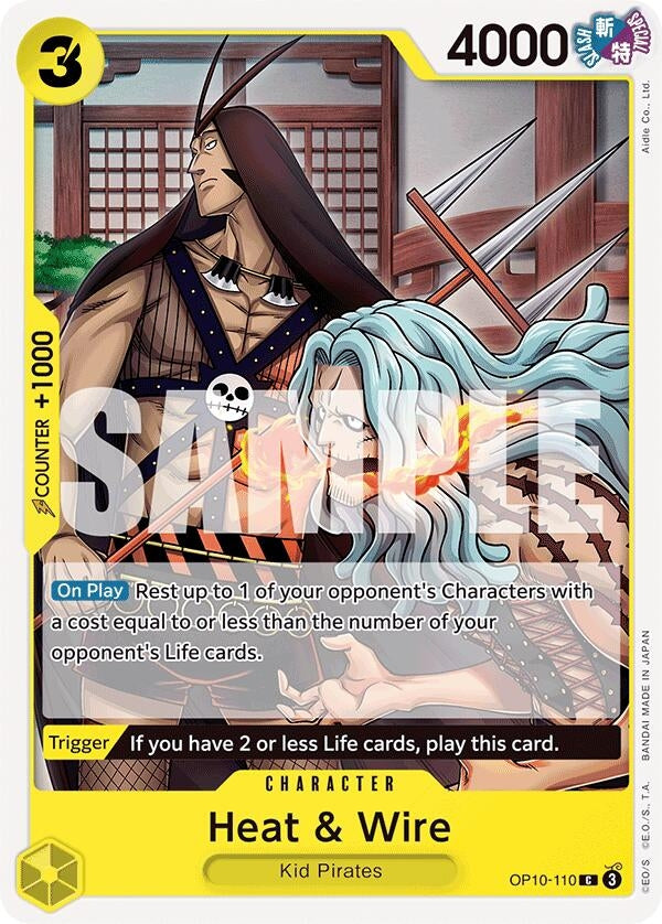 Image for Heat & Wire - One Piece Card Game