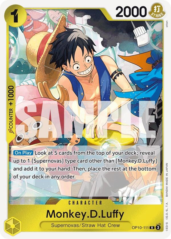 Image for Monkey.D.Luffy (111) - One Piece Card Game