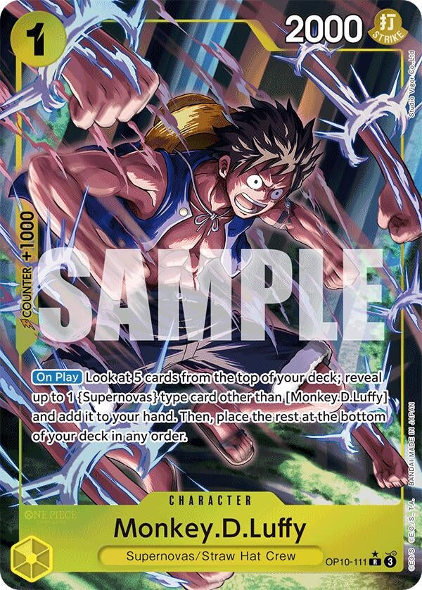 Image for Monkey.D.Luffy (111) (Parallel) - One Piece Card Game