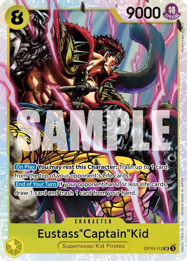 Image for Eustass"Captain"Kid (112) - One Piece Card Game