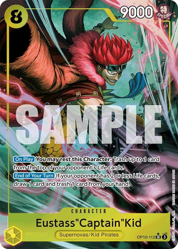 Image for Eustass"Captain"Kid (112) (Parallel) - One Piece Card Game
