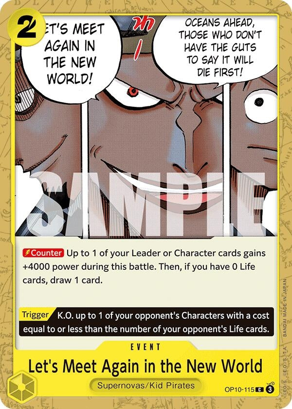 Image for Let's Meet Again in the New World - One Piece Card Game
