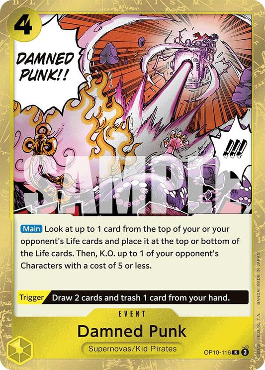 Image for Damned Punk - One Piece Card Game