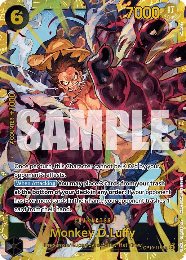 Image for Monkey.D.Luffy (118) - One Piece Card Game