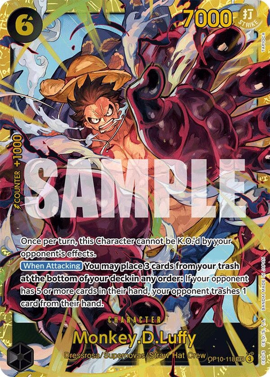 Image for Monkey.D.Luffy (118) - One Piece Card Game