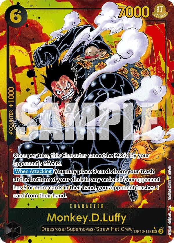 Image for Monkey.D.Luffy (118) (Parallel) - One Piece Card Game