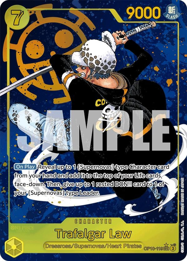 Image for Trafalgar Law (119) (Parallel) - One Piece Card Game