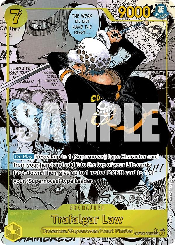 Image for Trafalgar Law (119) (Manga) - One Piece Card Game
