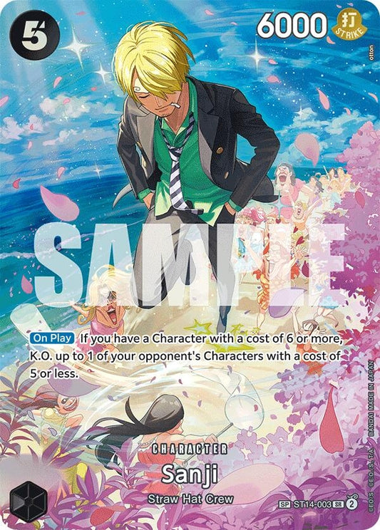 Image for Sanji (SP) - One Piece Card Game