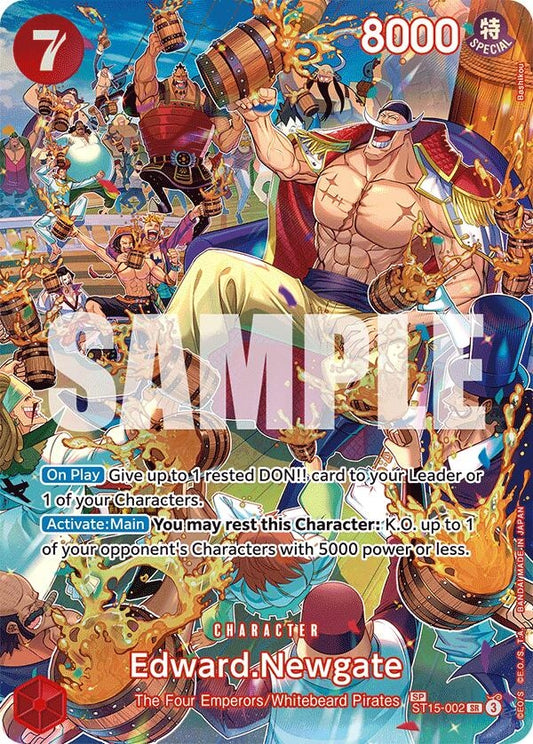 Image for Edward.Newgate (SP) - One Piece Card Game