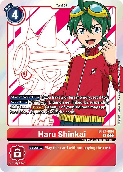 Image for Haru Shinkai - Digimon Card Game
