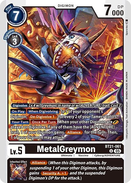 Image for MetalGreymon - Digimon Card Game