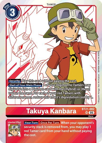 Image for Takuya Kanbara - Digimon Card Game