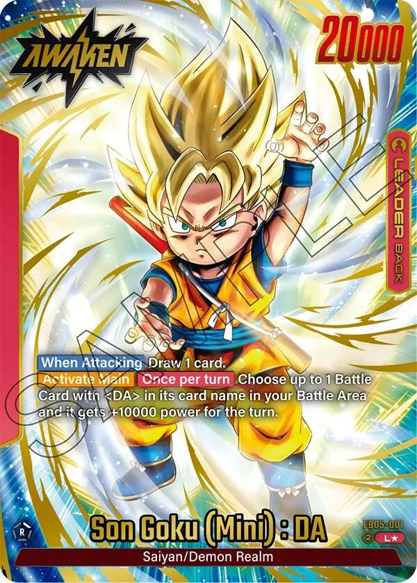 Image for Son Goku (Mini) : DA (Alternate Art) - Dragon Ball Super: Fusion World