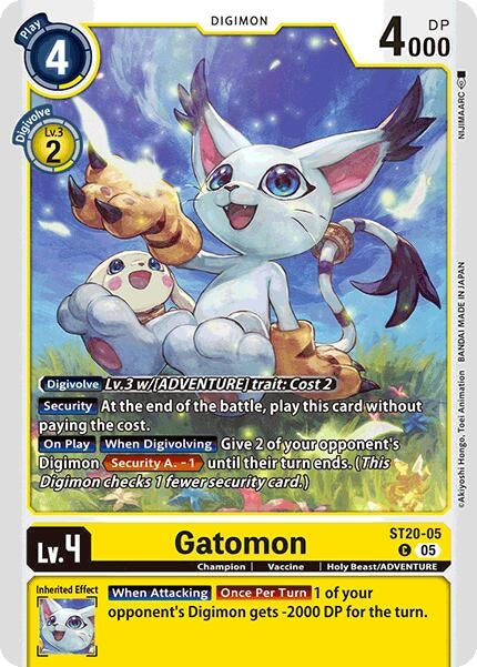 Image for Gatomon - Digimon Card Game