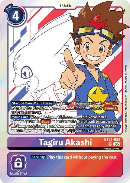 Image for Tagiru Akashi - Digimon Card Game