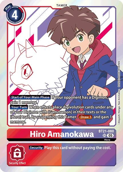 Image for Hiro Amanokawa - Digimon Card Game