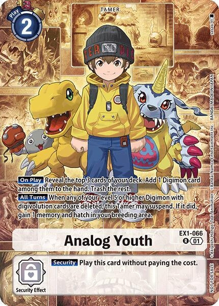Image for Analog Youth (Special Event Pack 2025) - Digimon Card Game