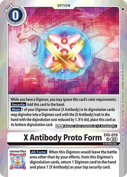 Image for X Antibody Proto Form (Special Event Pack 2025) - Digimon Card Game