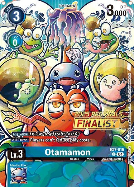 Image for Otamamon (2025 Regionals Finalist) - Digimon Card Game