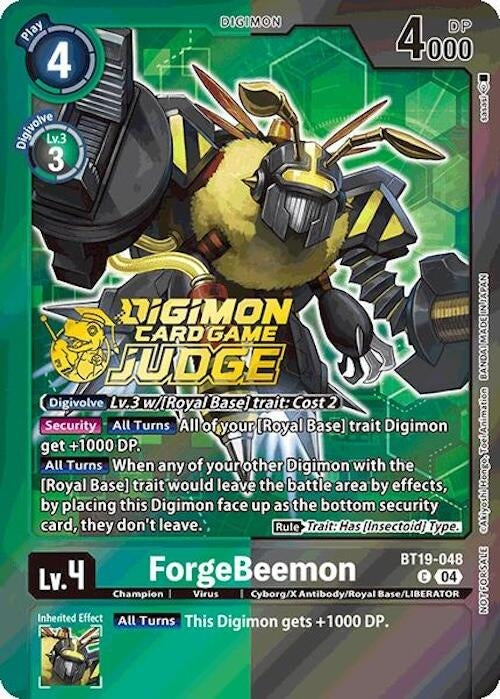 Image for ForgeBeemon (Judge Pack 2025 Wave 1) - Digimon Card Game