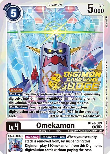 Image for Omekamon (Judge Pack 2025 Wave 1) - Digimon Card Game
