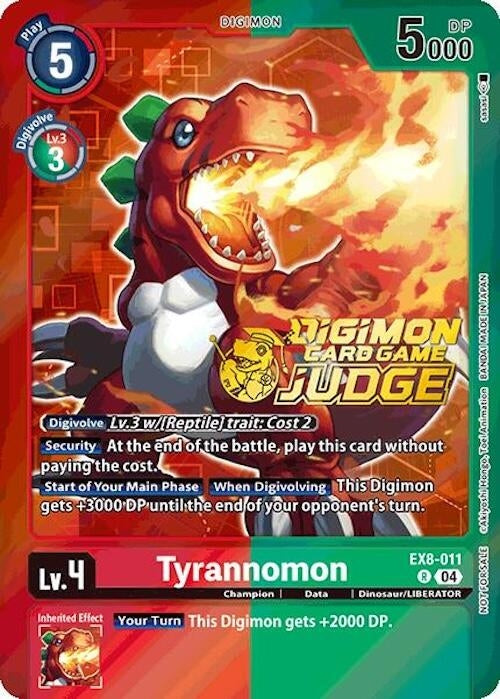 Image for Tyrannomon (Judge Pack 2025 Wave 1) - Digimon Card Game