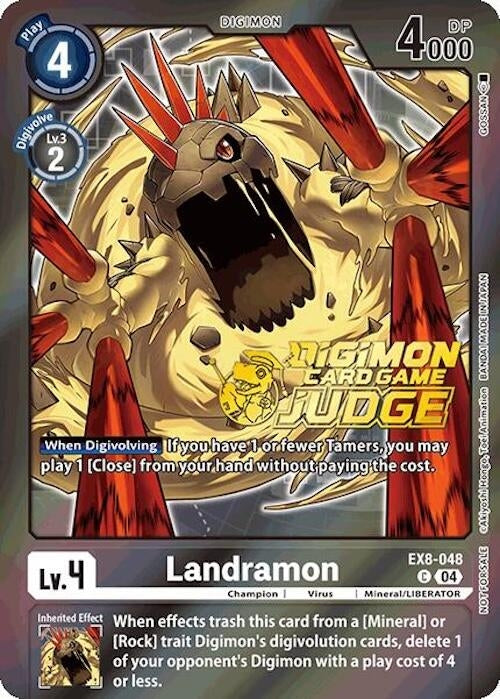 Image for Landramon (Judge Pack 2025 Wave 1) - Digimon Card Game