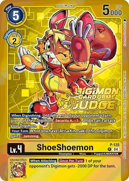 Image for ShoeShoemon (Judge Pack 2025 Wave 1) - Digimon Card Game