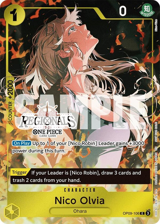 Image for Nico Olvia (Regional Participation Pack 2025 Vol.1) - One Piece Card Game