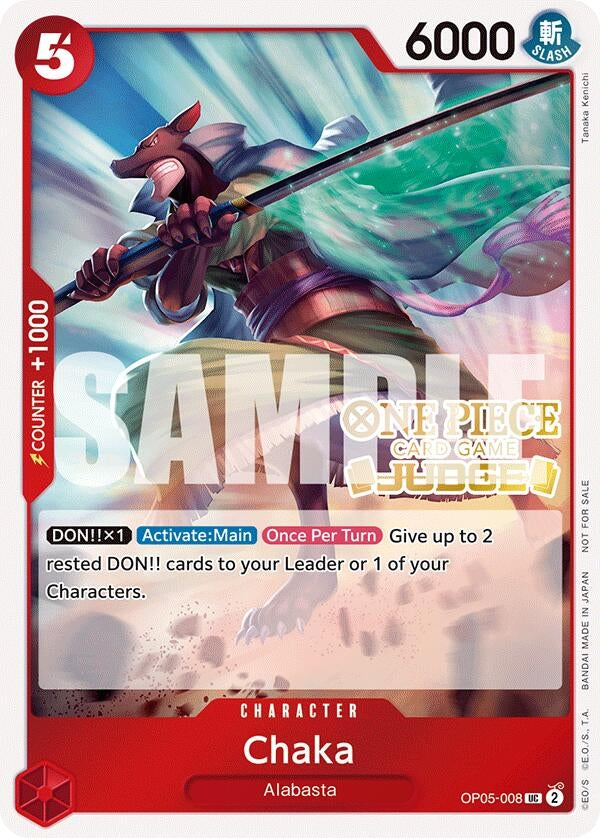 Image for Chaka (Judge Pack Vol. 5) - One Piece Card Game