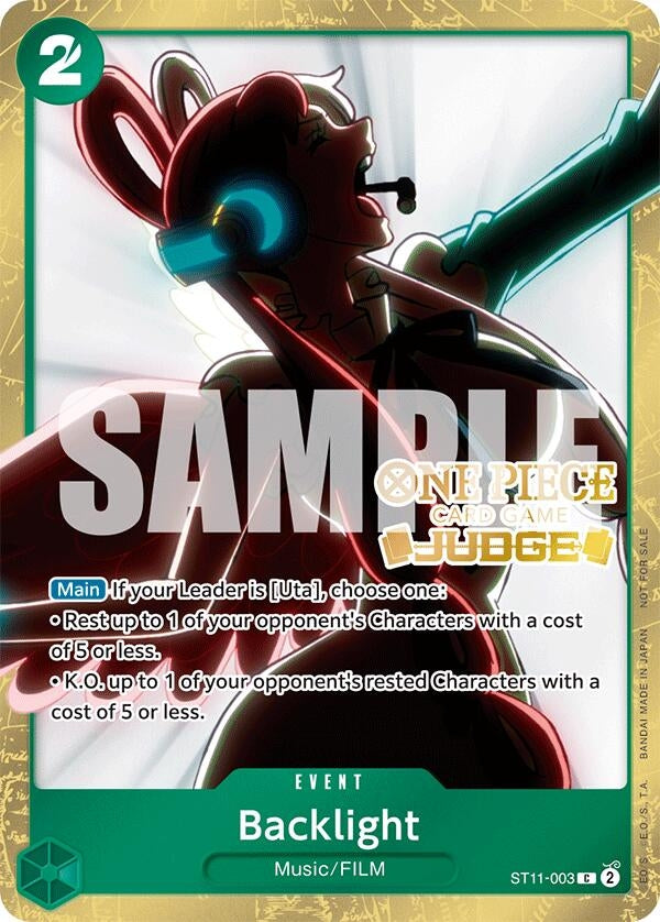 Image for Backlight (Judge Pack Vol. 5) - One Piece Card Game