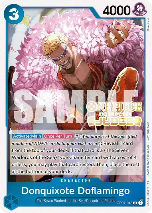 Image for Donquixote Doflamingo (Judge Pack Vol. 5) - One Piece Card Game