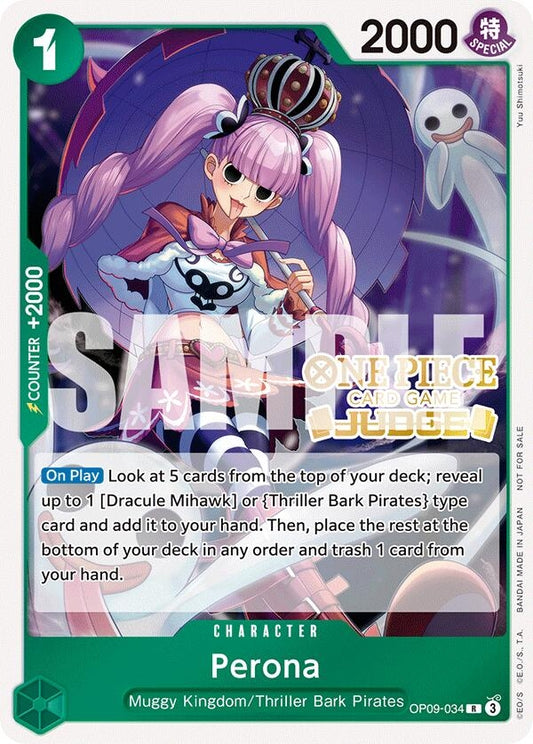 Image for Perona (Judge Pack Vol. 5) - One Piece Card Game