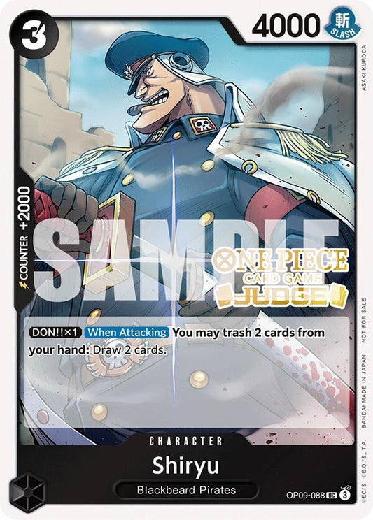 Image for Shiryu (Judge Pack Vol. 5) - One Piece Card Game