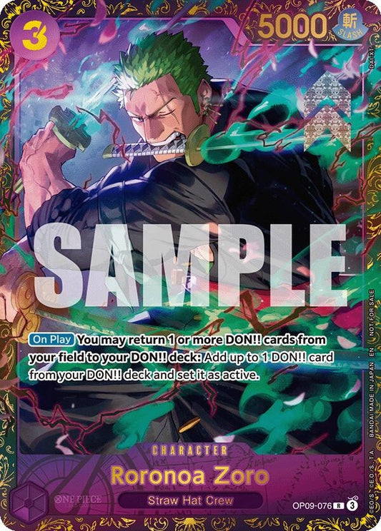Image for Roronoa Zoro (Championship 25-26 Regionals Season 1) - One Piece Card Game