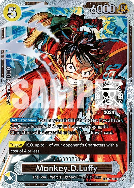 Image for Monkey.D.Luffy (Championship 2024 World Final 2nd Place) - One Piece Card Game
