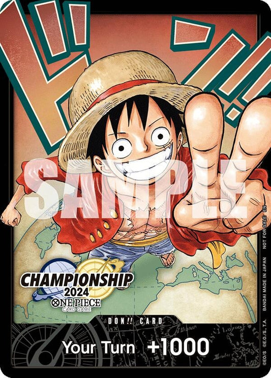 Image for DON!! Card (Championship 2024 World Final) - One Piece Card Game