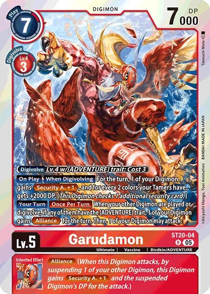 Image for Garudamon - Digimon Card Game