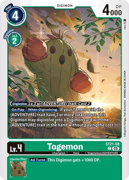 Image for Togemon - Digimon Card Game