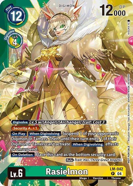 Image for Rasielmon (Limited Card Pack) - Digimon Card Game