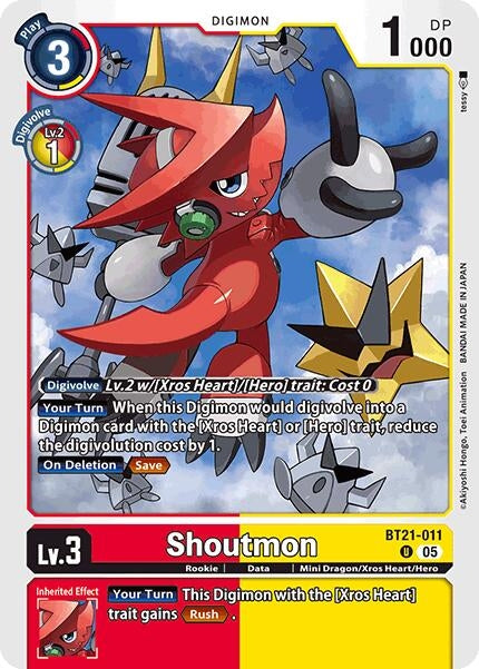 Image for Shoutmon - Digimon Card Game