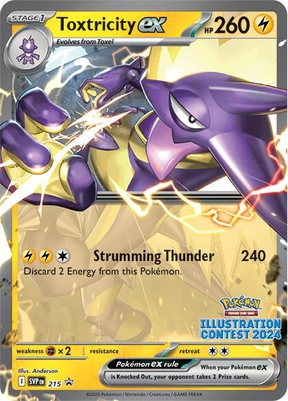 Image for Toxtricity ex - 215 (Illustration Contest 2024) - Pokemon