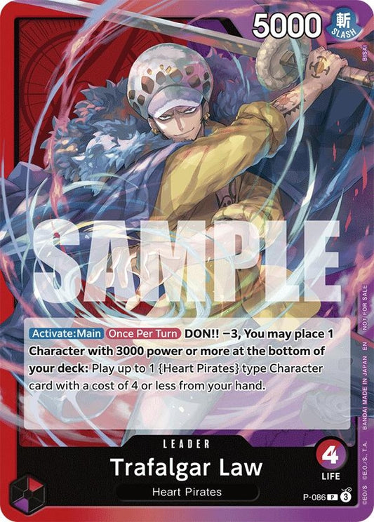 Image for Trafalgar Law (OP10 Release Event) - One Piece Card Game