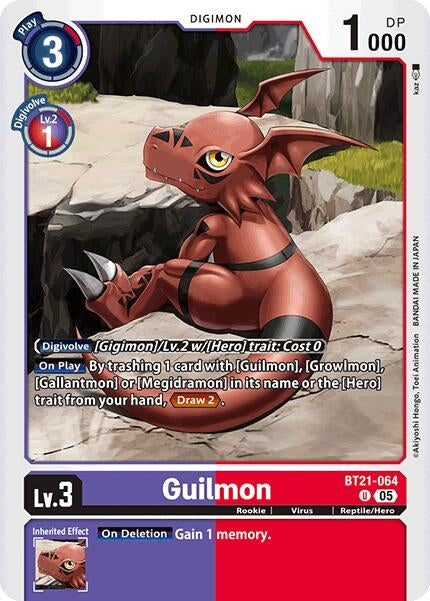 Image for Guilmon - Digimon Card Game