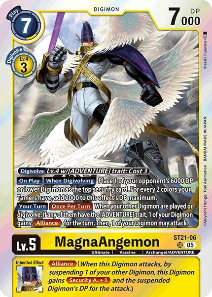 Image for MagnaAngemon - Digimon Card Game