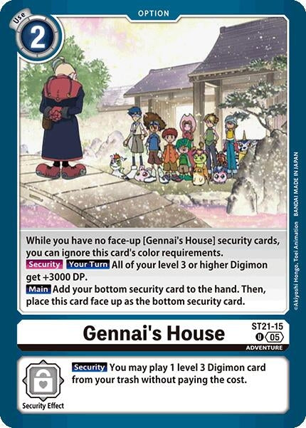 Image for Gennai's House - Digimon Card Game