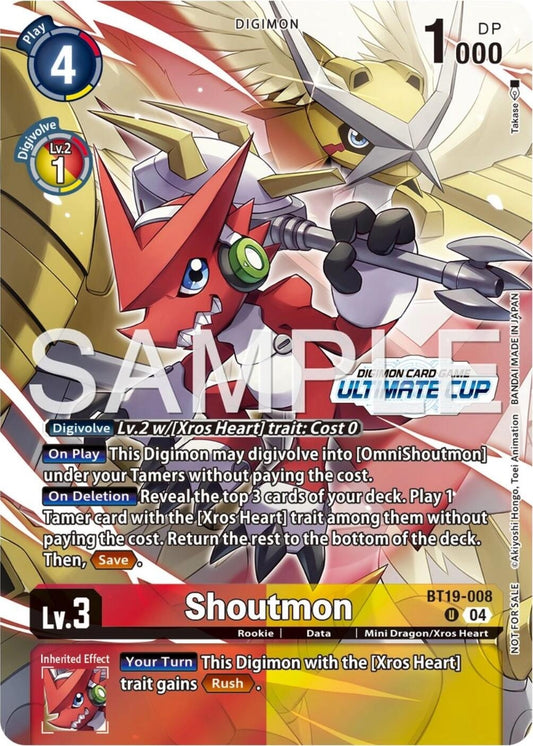 Image for Shoutmon (Ultimate Cup 25-26 Season 1) - Digimon Card Game