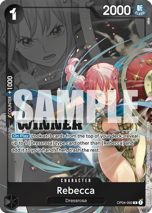 Image for Rebecca (Winner Pack 2025 Vol. 2) - One Piece Card Game