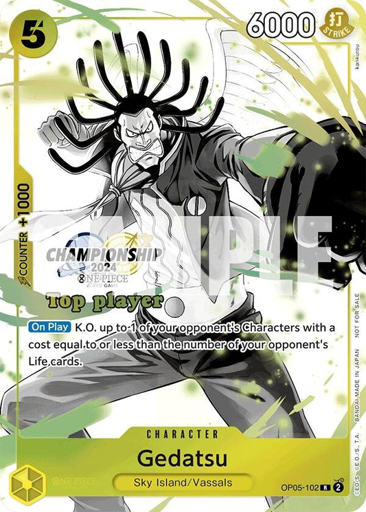 Image for Gedatsu (Championship 2024 Top Player Pack Vol. 2) - One Piece Card Game